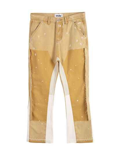 Men's Contrast Washed Bootcut Jeans - Damned Threads